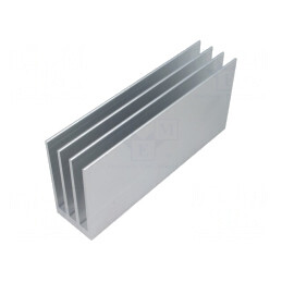 Radiator extrudat cu aripioare 150mm x 35mm aluminiu brut | Electronic-mag.ro | Componente Electronice