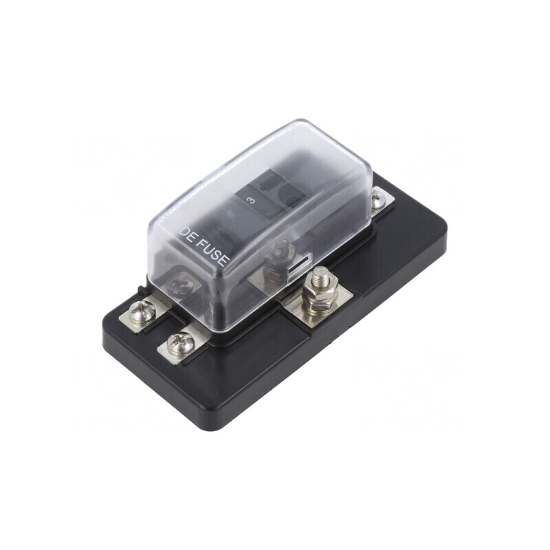Cutii de siguranțe 11mm 30A cu șuruburi M4 32V | Electronic-mag.ro | Componente Electronice Cutii de siguranțe 11mm 30A cu șuruburi M4 32V | Electronic-mag.ro | Componente Electronice