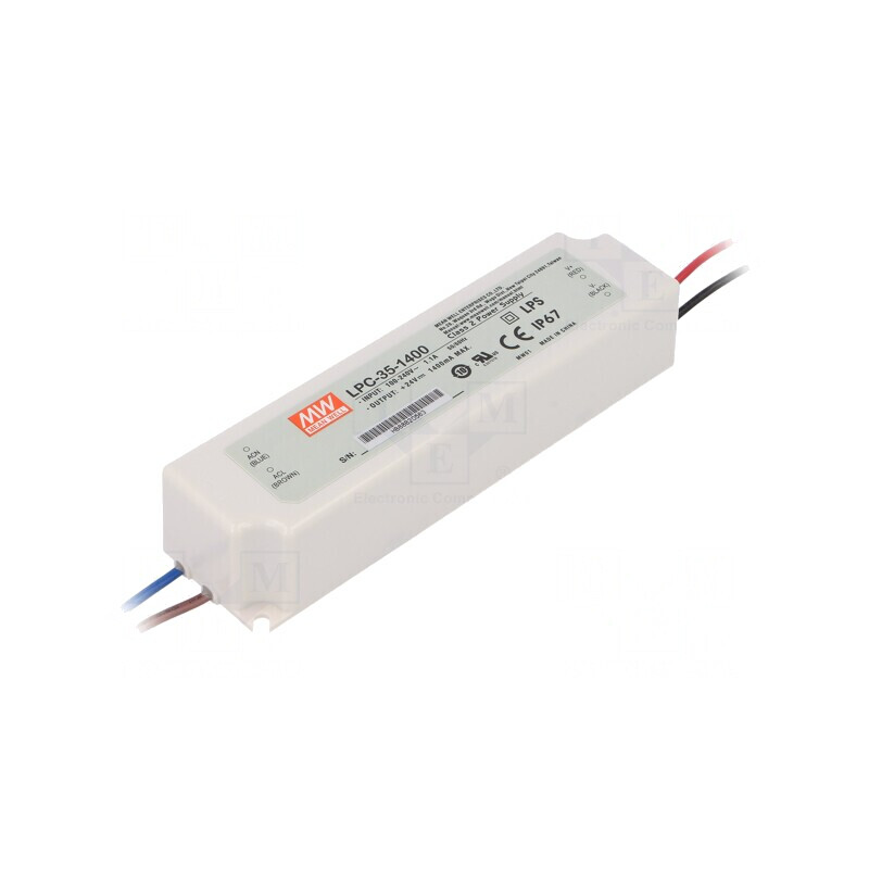 Alimentator LED 33.6W 9-24VDC 1400mA 90-264VAC | Electronic-mag.ro | Componente Electronice Alimentator LED 33.6W 9-24VDC 1400mA 90-264VAC | Electronic-mag.ro | Componente Electronice