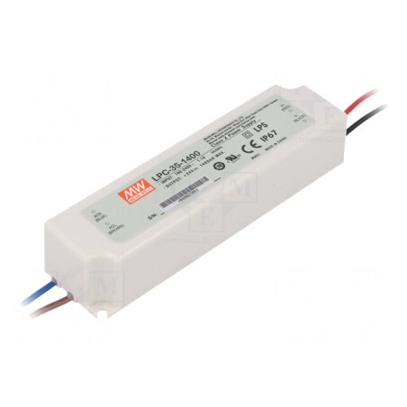 Alimentator LED 33.6W 9-24VDC 1400mA 90-264VAC | Electronic-mag.ro | Componente Electronice
