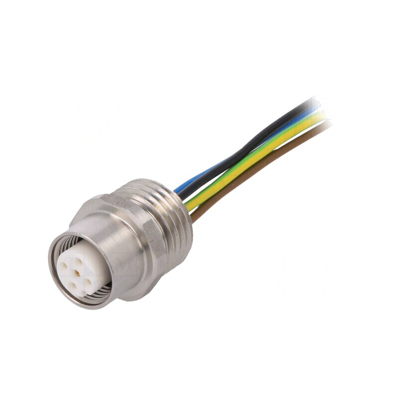 Soclu M12 PIN 5 mamă DeviceNet/CANopen cablu 0,5m | Electronic-mag.ro | Componente Electronice
