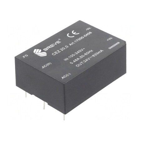 Convertor AC/DC 20W 24VDC | Electronic-mag.ro | Componente Electronice