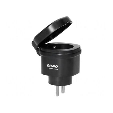Soclu de rețea 230VAC IP44 13A 30m Negru | Electronic-mag.ro | Componente Electronice