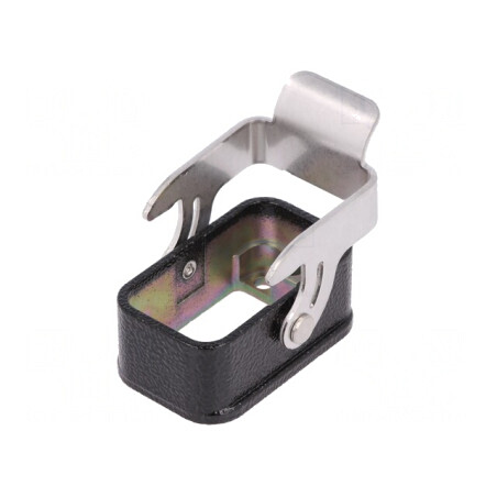 Carcasă pentru Conectori HDC Han-Compact cu Clichet Drept | Electronic-mag.ro | Componente Electronice