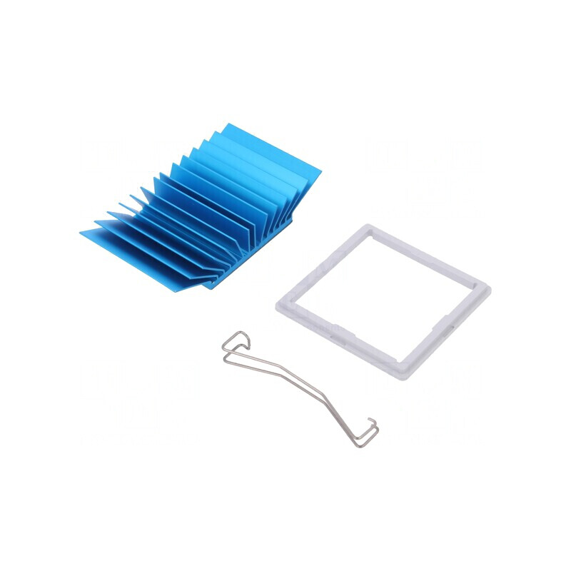Radiator extrudat cu aripioare BGA albastru 42,5mm | Electronic-mag.ro | Componente Electronice Radiator extrudat cu aripioare BGA albastru 42,5mm | Electronic-mag.ro | Componente Electronice
