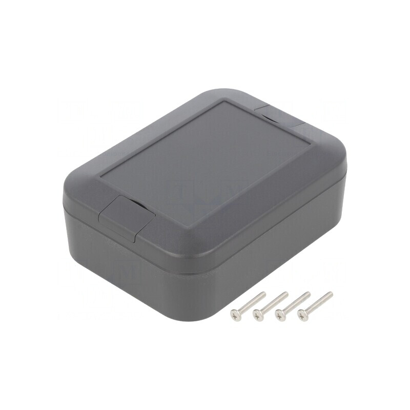 Carcasă Universală WP ABS Grafit IP67 75x100x35mm | Electronic-mag.ro | Componente Electronice