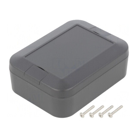Carcasă Universală WP ABS Grafit IP67 75x100x35mm | Electronic-mag.ro | Componente Electronice