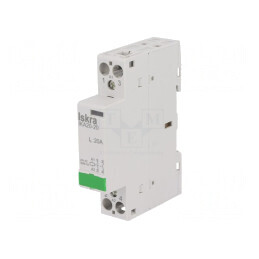 Contactor 2 Poli 20A 24VAC NOx2 | Electronic-mag.ro | Componente Electronice