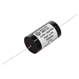 Condensator cu Polipropilenă 15uF 600VDC ±2% THT | Electronic-mag.ro | Componente Electronice