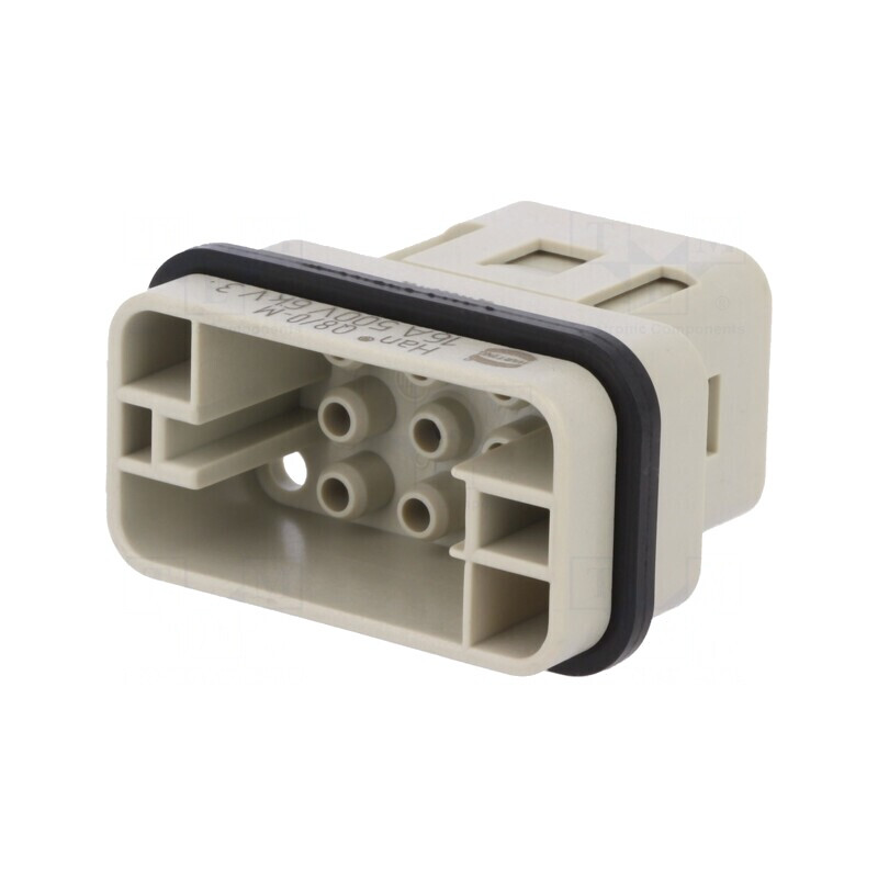 Conector HDC Inserturi Contact Tată Han Q 9 8 PE 16A | Electronic-mag.ro | Componente Electronice