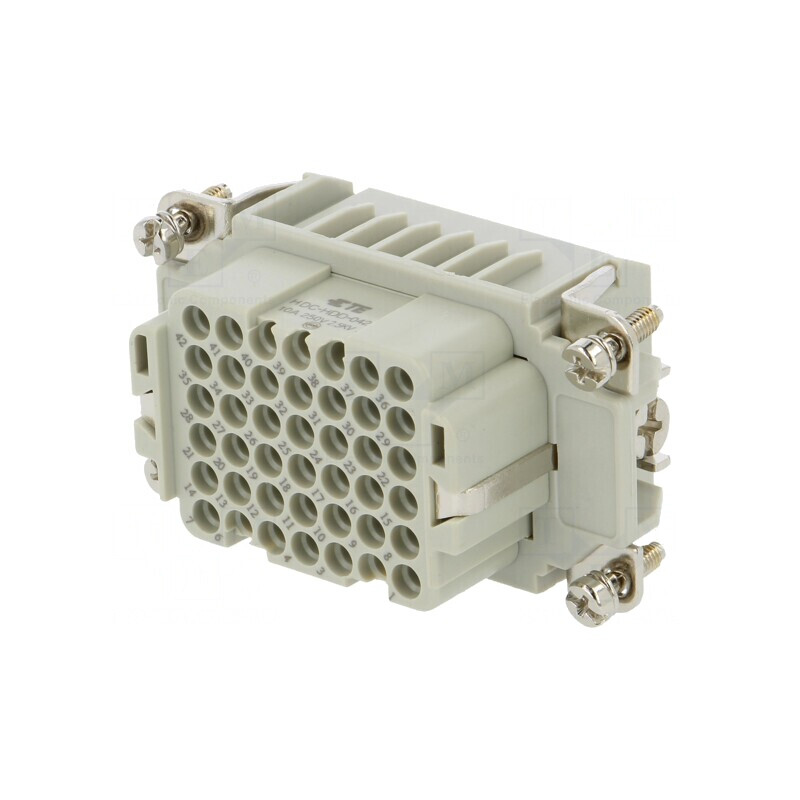 Conector HDC Mamă 42 PIN 10A 250V | Electronic-mag.ro | Componente Electronice