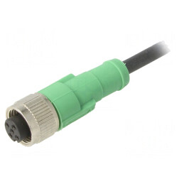 Cablu Conectare M12 PIN 5 3m Mufă 60VAC 4A | Electronic-mag.ro | Componente Electronice