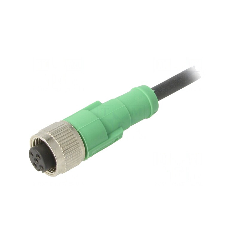Cablu Conectare M12 PIN 5 3m Mufă 60VAC 4A | Electronic-mag.ro | Componente Electronice