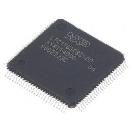 Microcontroler ARM 32kB SRAM 512kB Flash LQFP100 LPC1768FBD100K