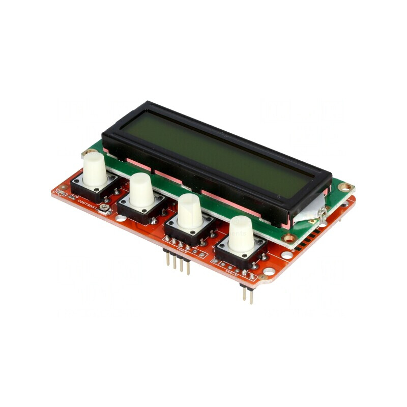 Placă Expansiune Afișaj LCD 16x2 I2C UART ICSP UEXT | Electronic-mag.ro | Componente Electronice