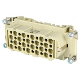 Conector HDC inserturi contact mamă 40 pini PE | Electronic-mag.ro | Componente Electronice