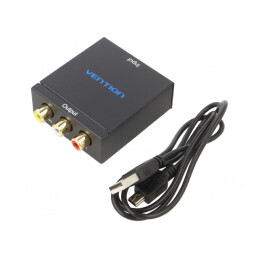 Convertor HDMI la USB B Mini Negru