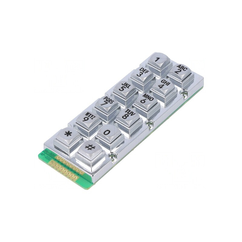 Tastatură Metalică 12 Butoane Rezistentă la Apă | Electronic-mag.ro | Componente Electronice Tastatură Metalică 12 Butoane Rezistentă la Apă | Electronic-mag.ro | Componente Electronice