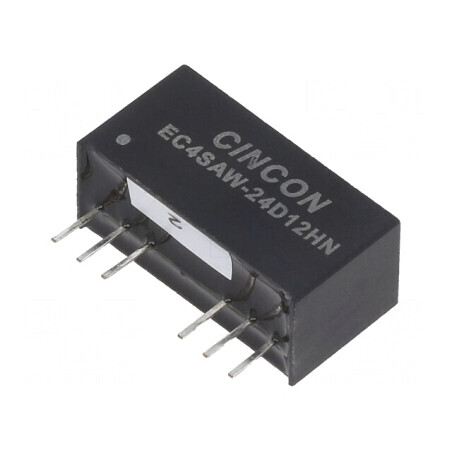 Convertor DC/DC 5/6W 9-36V la 12V/-12V | Electronic-mag.ro | Componente Electronice