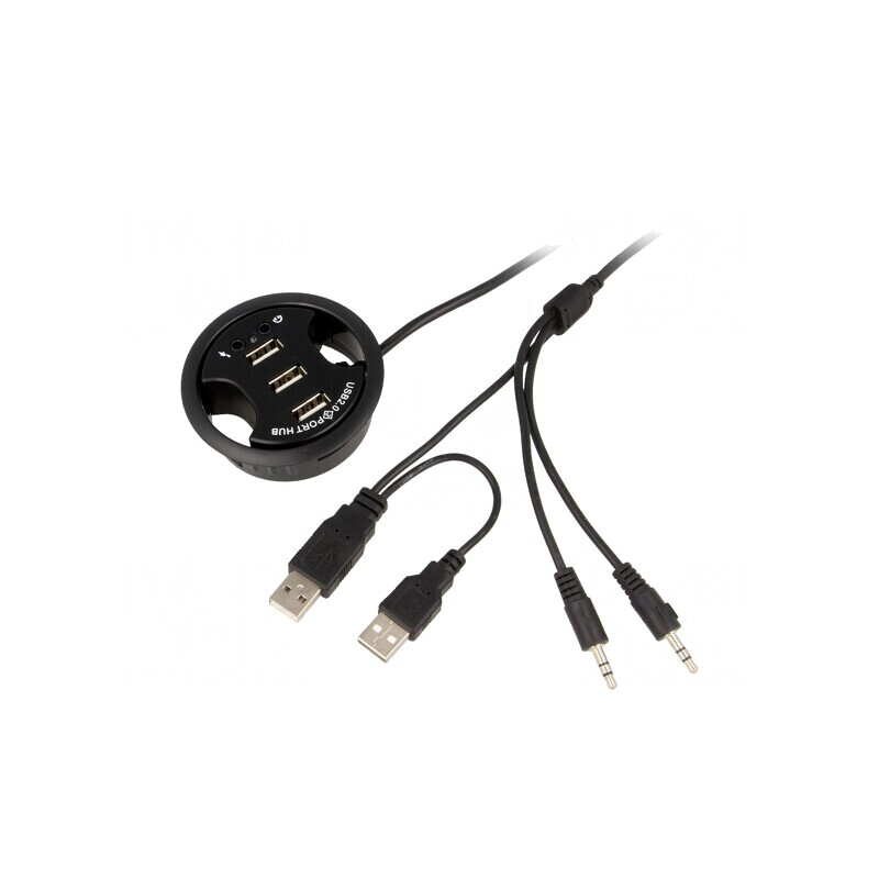 Hub USB Jack 3,5mm cu 2 Porturi și 3 Porturi USB | Electronic-mag.ro | Componente Electronice Hub USB Jack 3,5mm cu 2 Porturi și 3 Porturi USB | Electronic-mag.ro | Componente Electronice