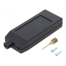 Carcasă ABS Neagră 43x104x20mm LP2.9 | Electronic-mag.ro | Componente Electronice