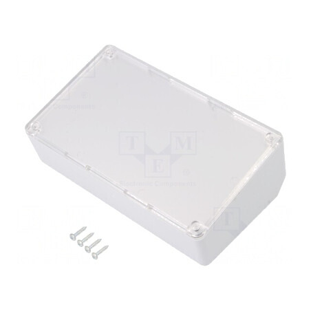Carcasă Desktop Gri Deschis ABS 161x95x64mm | Electronic-mag.ro | Componente Electronice