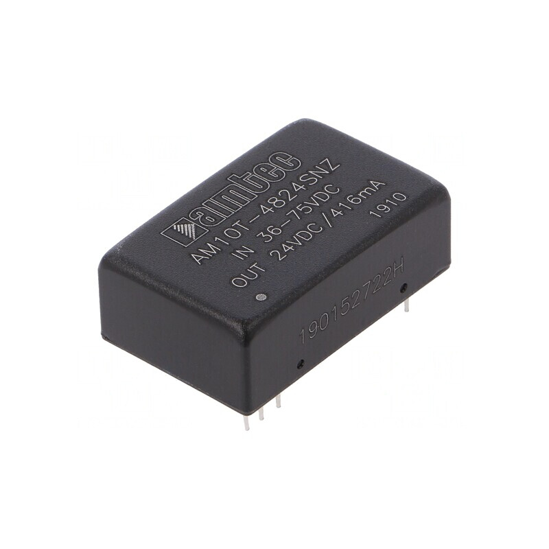 Convertor DC/DC 10W 36-75V la 24V 0.416A | Electronic-mag.ro | Componente Electronice