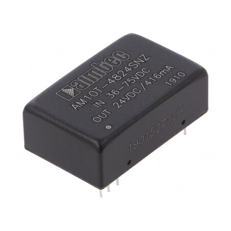 Convertor DC/DC 10W 36-75V la 24V 0.416A | Electronic-mag.ro | Componente Electronice