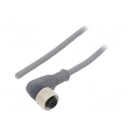 Cablu de conectare M12 unghi 5m 250VAC 2,5A | Electronic-mag.ro | Componente Electronice