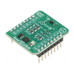 Placă Prototip Accelerometru I2C/SPI MC3635 | Electronic-mag.ro | Componente Electronice