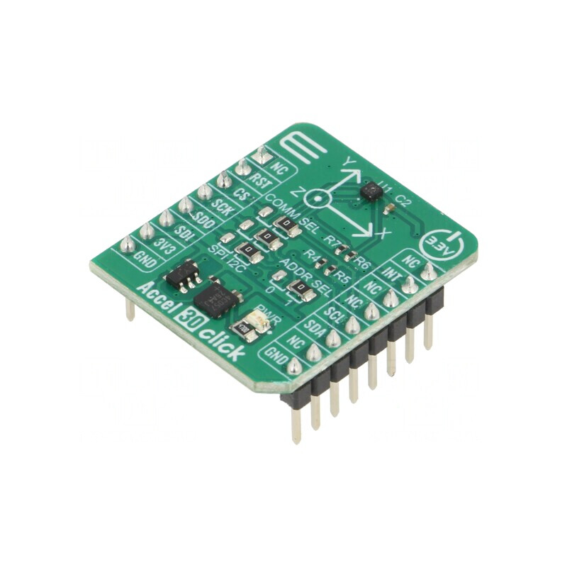Placă Prototip Accelerometru I2C/SPI MC3635 | Electronic-mag.ro | Componente Electronice