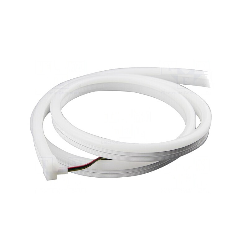 Bandă LED Neon RGB 12V 60 LED/m IP65 | Electronic-mag.ro | Componente Electronice