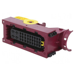 Mufă Auto LEAVYSEAL Mamă pe Cablu Vișiniu | Electronic-mag.ro | Componente Electronice