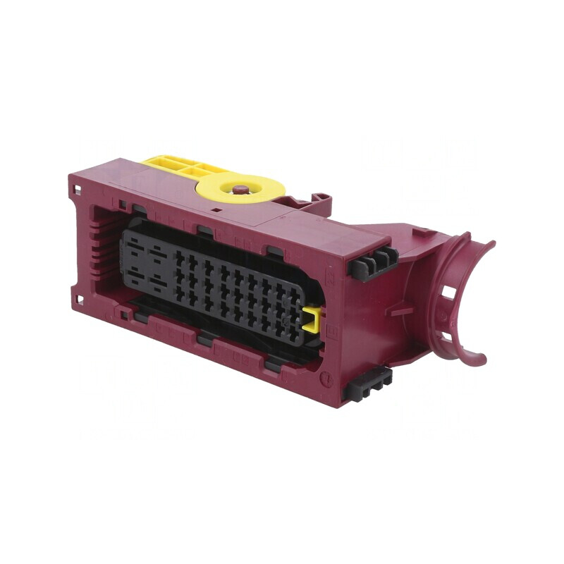 Mufă Auto LEAVYSEAL Mamă pe Cablu Vișiniu | Electronic-mag.ro | Componente Electronice