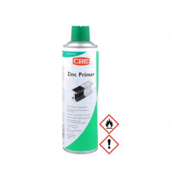 Acoperire de protecţie | gri | aerosol | fosfaţi | 500ml | Zinc Primer | 30419-AB