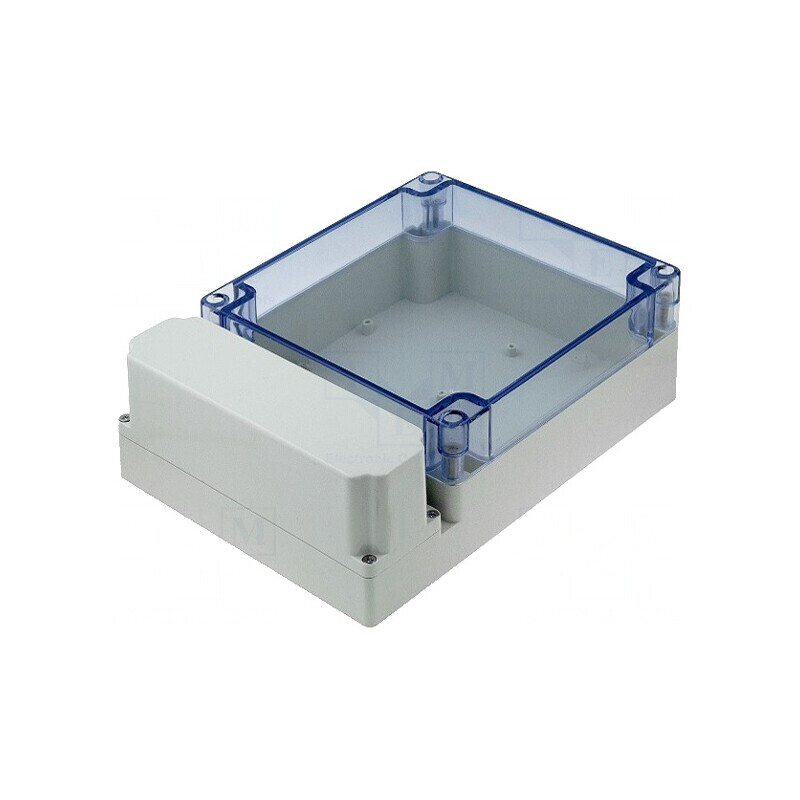 Carcasă montare pe perete ABS gri 160x211x71mm | Electronic-mag.ro | Componente Electronice