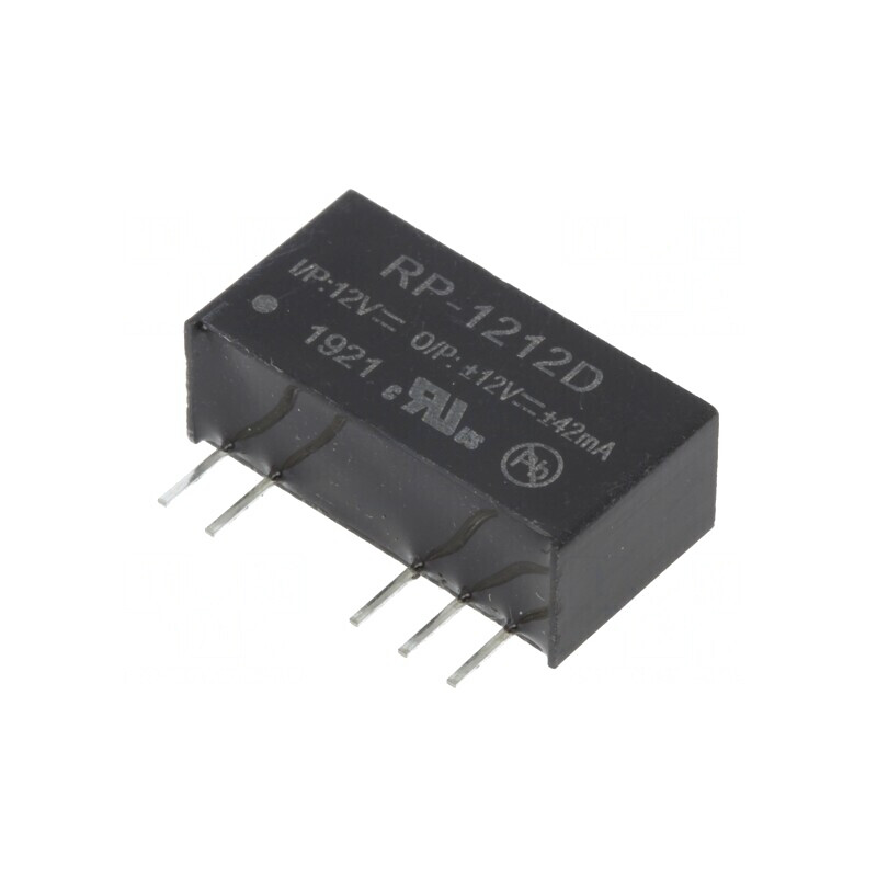 Convertor DC/DC 1W 12V/12V | Electronic-mag.ro | Componente Electronice Convertor DC/DC 1W 12V/12V | Electronic-mag.ro | Componente Electronice
