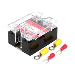 Releu semiconductor 40A 1-fazat 4-32VDC 44-480VAC | Electronic-mag.ro | Componente Electronice