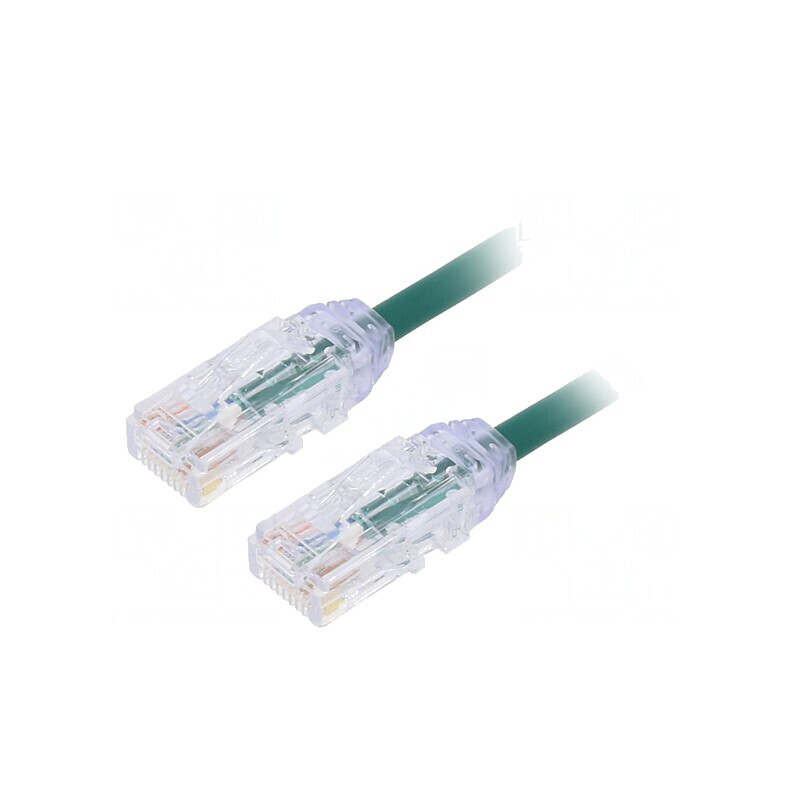 Patch cord verde 1m U/UTP Cat6a LSZH 28AWG | Electronic-mag.ro | Componente Electronice Patch cord verde 1m U/UTP Cat6a LSZH 28AWG | Electronic-mag.ro | Componente Electronice