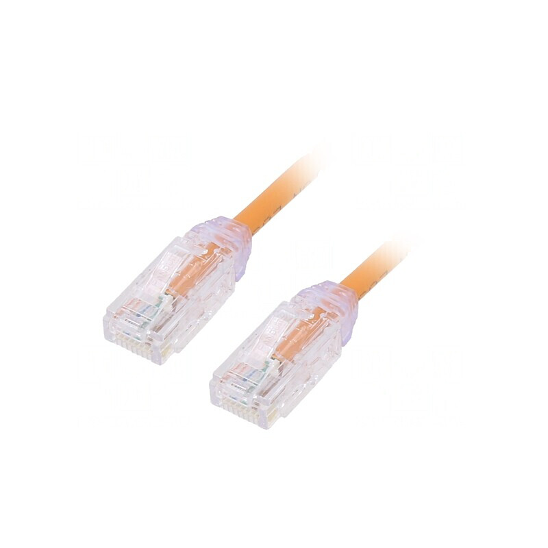 Patch cord TX6A-28 U/UTP Cat6a Cu LSZH Portocaliu 1m | Electronic-mag.ro | Componente Electronice Patch cord TX6A-28 U/UTP Cat6a Cu LSZH Portocaliu 1m | Electronic-mag.ro | Componente Electronice