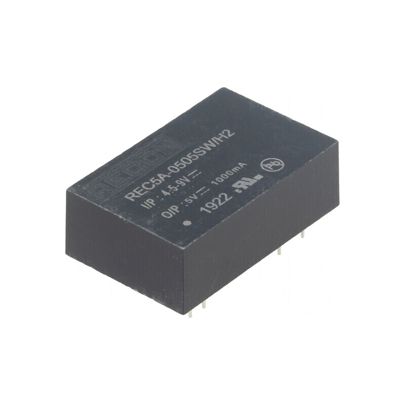Convertor DC/DC 5W 4.5-9V la 5V 1A DIP24 | Electronic-mag.ro | Componente Electronice