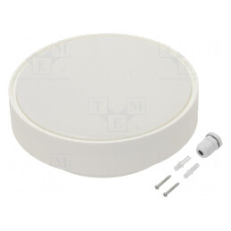 Lampă de exterior DIONE E27 IP65 albă | Electronic-mag.ro | Componente Electronice
