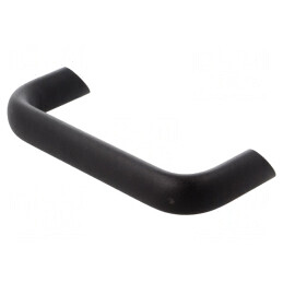 Manetă Aluminiu Neagră 48mm x 141mm x 20mm | Electronic-mag.ro | Componente Electronice