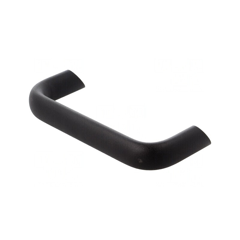 Manetă Aluminiu Neagră 48mm x 141mm x 20mm | Electronic-mag.ro | Componente Electronice