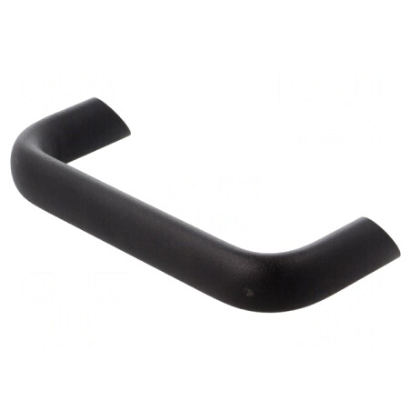 Manetă Aluminiu Neagră 48mm x 141mm x 20mm | Electronic-mag.ro | Componente Electronice