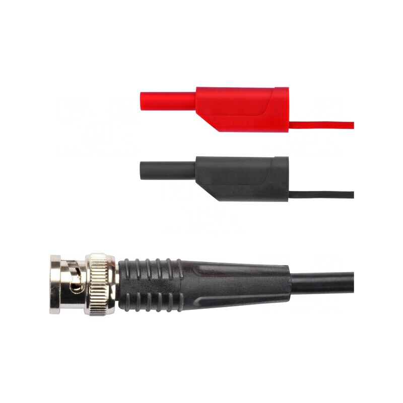 Cablu de măsurare BNC-mufă banană 0.5m  | Electronic-mag.ro | Componente Electronice