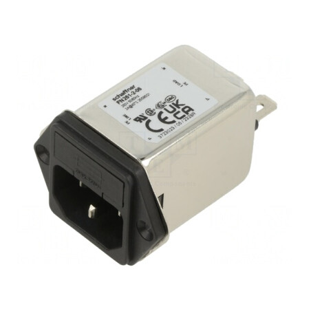 Conector de alimentare AC C14 2A 250VAC -25÷85°C | Electronic-mag.ro | Componente Electronice