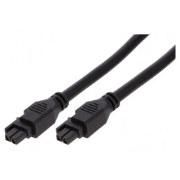 Cablu Mega-Fit Mamă 2 PIN 0,5m 18A PVC Aurit