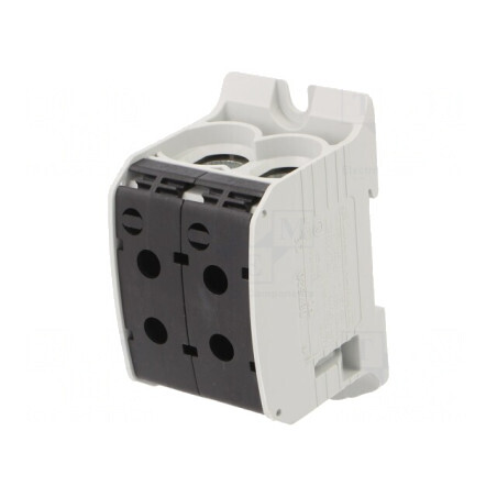 Conector de Îmbinare Șine 95mm2, 4 Borne, Negru | Electronic-mag.ro | Componente Electronice
