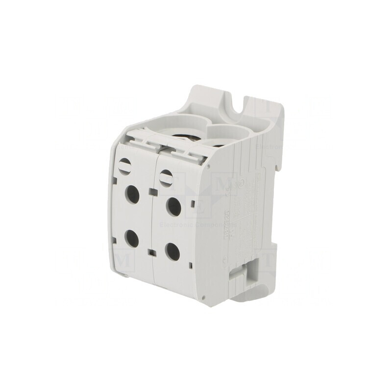 Conector Îmbinare Șine 95mm2 4 Borne Gri STB TS35 1kV | Electronic-mag.ro | Componente Electronice